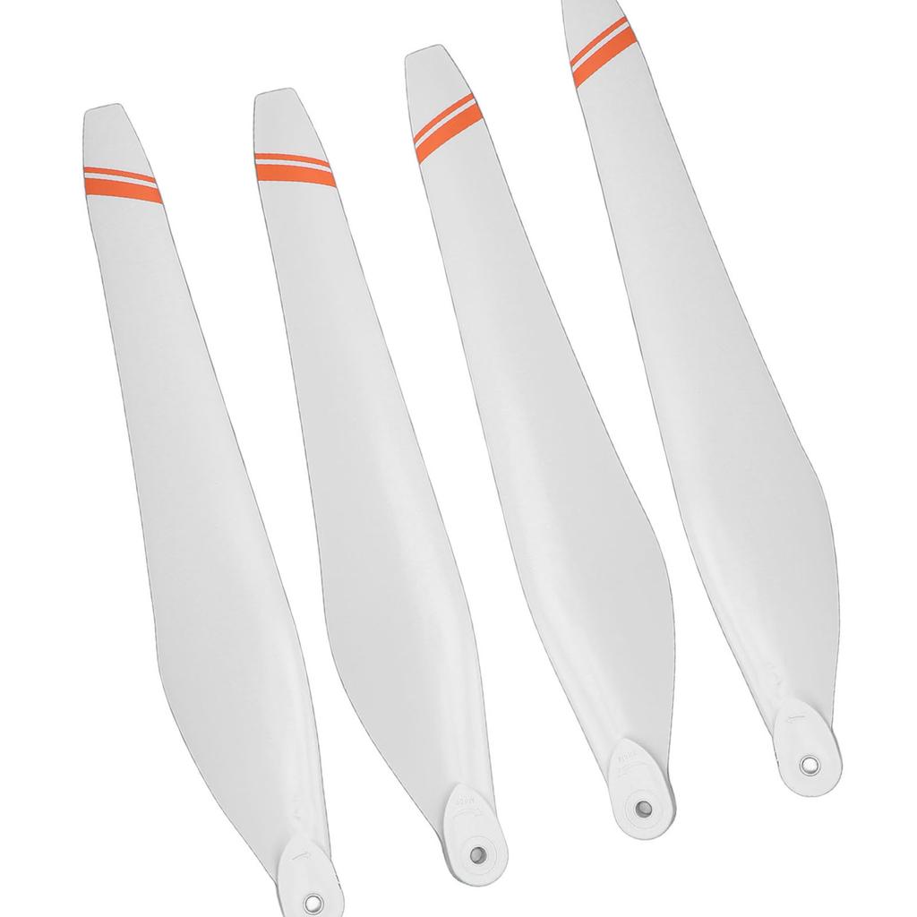 1 Pair Drone Propellers White Carbon Low Noise Powerful Traction Folding Drone Propellers for X9 PLU