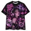 Retro Graphic T Shirt Men Women Hip Hop Gaming Anime Alien Shark Candy Car Print Short Sleeve Streetwear Casual Summer Tee