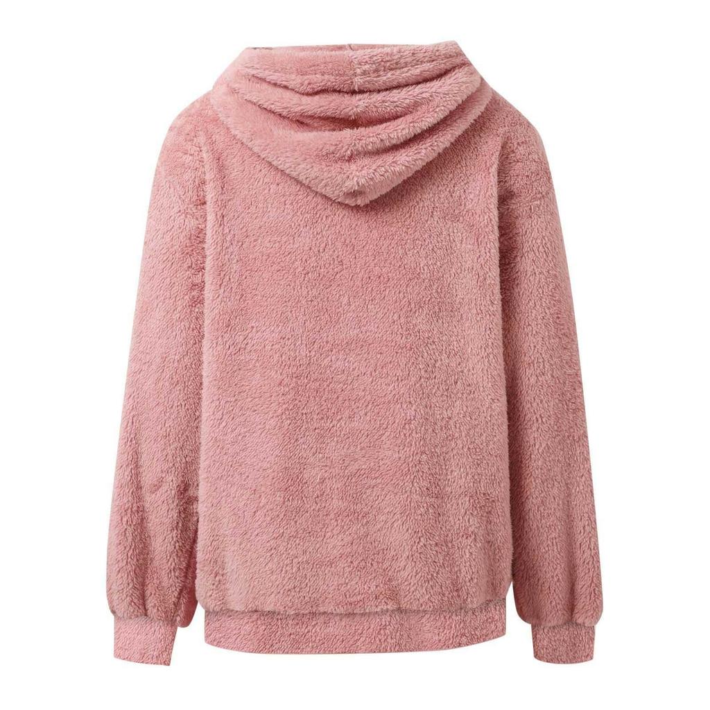 Ανδρικό Και Γυναικείο Unisex Μόδα Casual Τοπ Μονόχρωμο Μακρυμάνικο Φούτερ με Κουκούλα και Τσέπη για Κατοικίδιο