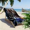 Survival Post-Apocalyptic World beach towel Outdoor camping Beach towel for vacation photos swim quick-drying swim towel Absorbent bath towel