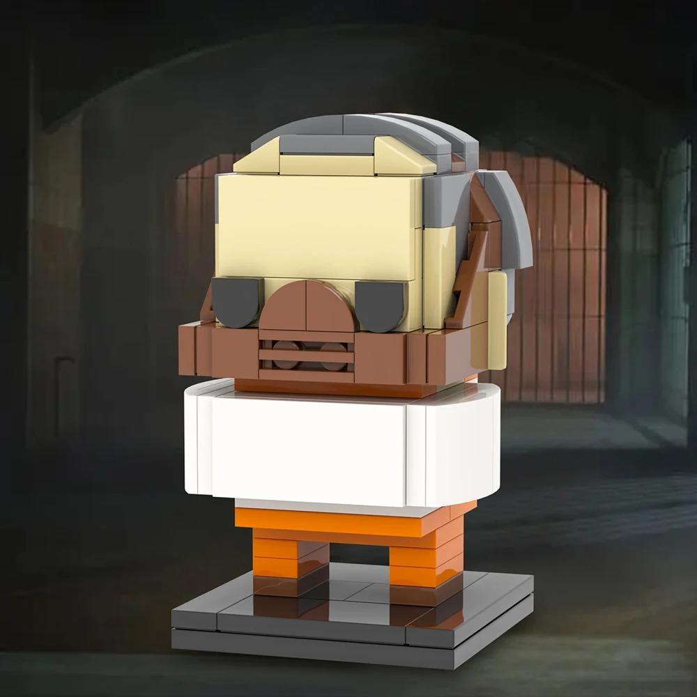 MOOXI Verschiedene Horrorfilme Sadako Tod Billy BrickHeadzed Erwachsene Bausteine Set MOC Ziegelmodellbausatz Spielzeug Kind Junge Mädchen Geschenk