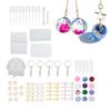 Epoxy Resin Silicone Mold Jewelry Findings Decoration DIY Making Tool Set Accessory