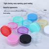 Portable 3/5ml Cosmetic Travel Set: Cream, Lotion, Eyeshadow Containers