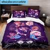 3PCS Stained Glass Gothic Romance 3pcs Bedding,Including 3PCS Duvet Cover And 2pcs Pillowcases Perfect for Christmas,Ideal for Bedroom, Dormitory
