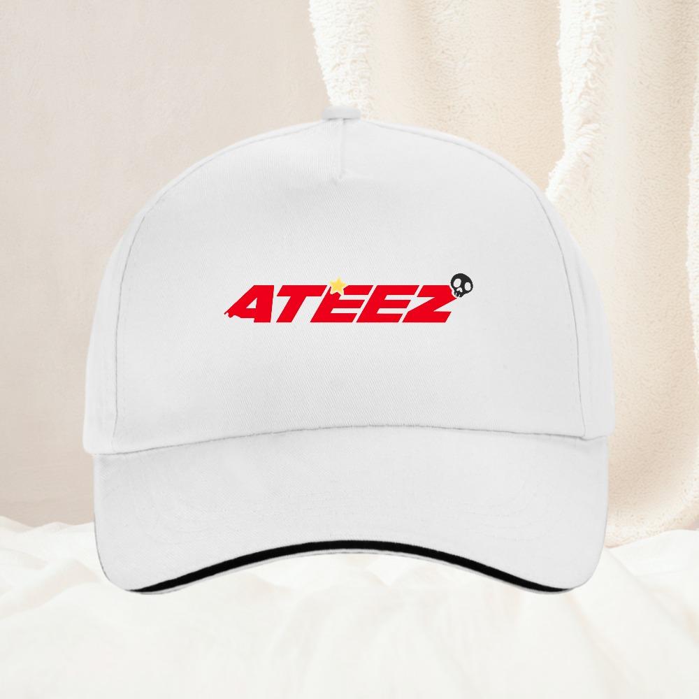 KPOP ATEEZ Years Cartoon Baseball Cap Hongjoong Mingi San Yunho Fans Gift Fans Concert hat