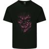 Demon Skull Devil Satan Grim Reaper Gothic Kids T-Shirt Childrens