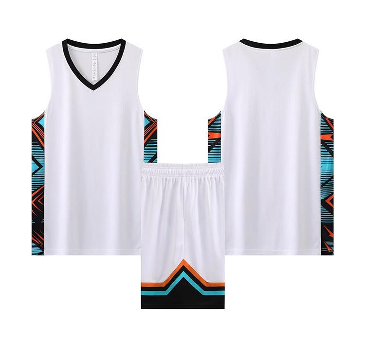New Basketball Jersey Set Men'S Adult Children'S Game Jersey Training Jersey Vest Jersey Sportswear Summer Clothing