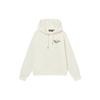 Fila Fleur De Lis Embroidered Casual Hoodie Women Hoodies Cloud-White F11W248215FWT