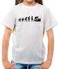 Evolution Of Man Roofer - Kids T-Shirt - Tradesman Roof Trade Home Roofing
