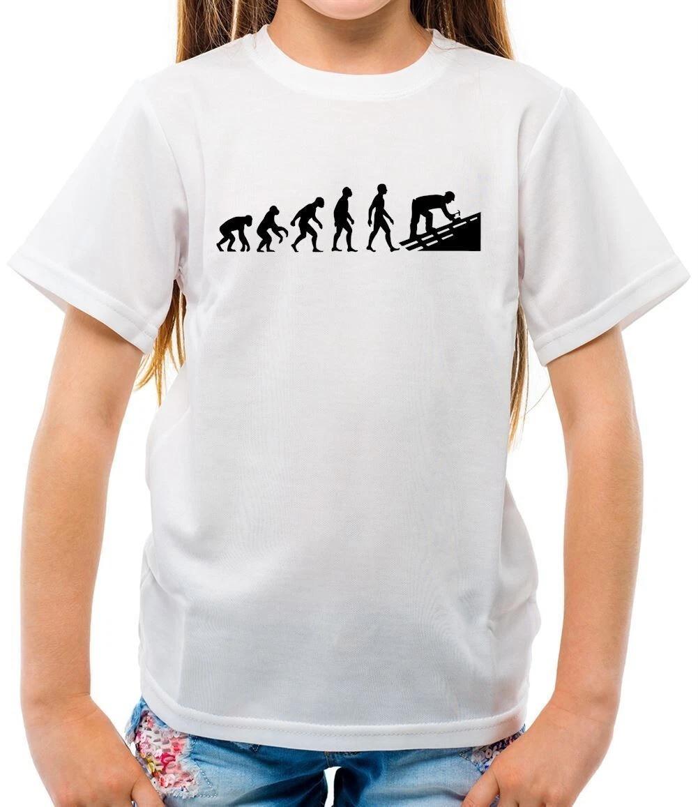 Evolution Of Uomo Concietti - T-Shirt - Craftsman Roof Trade House Roof 130