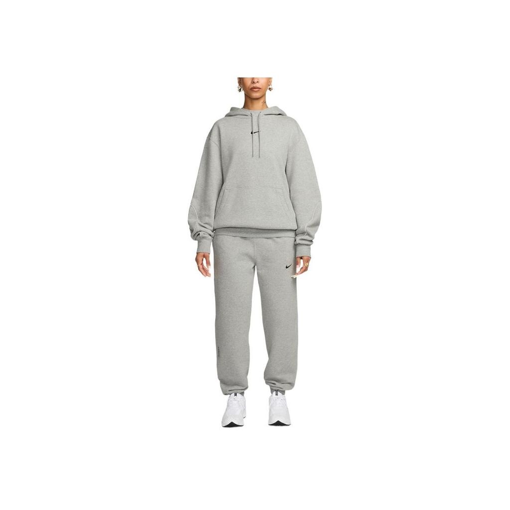 Nike X Nocta Collaboration Logo Pattern Elastic Cuff Loose Casual Pants Unisex pants Gray FN7662-063