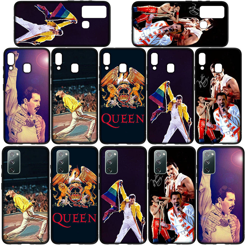 Hülle für iPhone 16 15 Xiaomi Redmi Note 14 13 12 11 Pro Max X 8 9 16e Samsung Galaxy S25 S24 S23 Moto A4 OPPO Huawei Queen Freddie Mercury Handyhülle