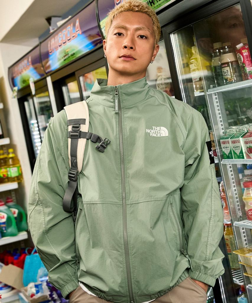 The North Face Nj3Bs02L White Label Olema Flex Jacket Slate Khaki