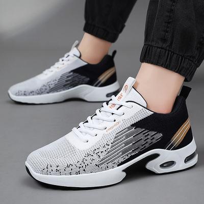 Herrenschuhe Sportschuhe Sommer neue Einzelschuhe große Größe Luftkissenschuhe Mesh atmungsaktiv lässige Laufschuhe