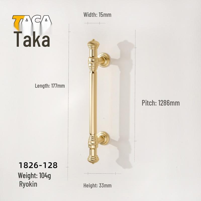 European Furniture Gold Handle for Cabinets and Wardrobes