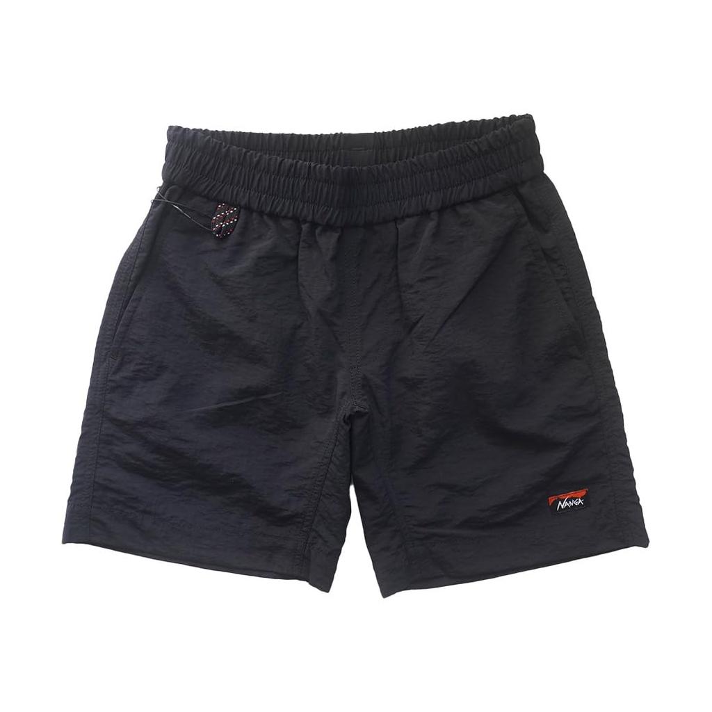 NYLON TUSSER KIDS EASY SHORTS Nylon Tusser Kids Easy Shorts [NANGA] (90, BLK)