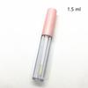 Tubo de Brilho Labial 1,5ml 5ml 10ml Vazio Tampa Rosa Tubo de Lipgloss Máscara de Cílios Tubo de Cílios Embalagem de Frasco de Brilho Labial Recipiente de Lipgloss
