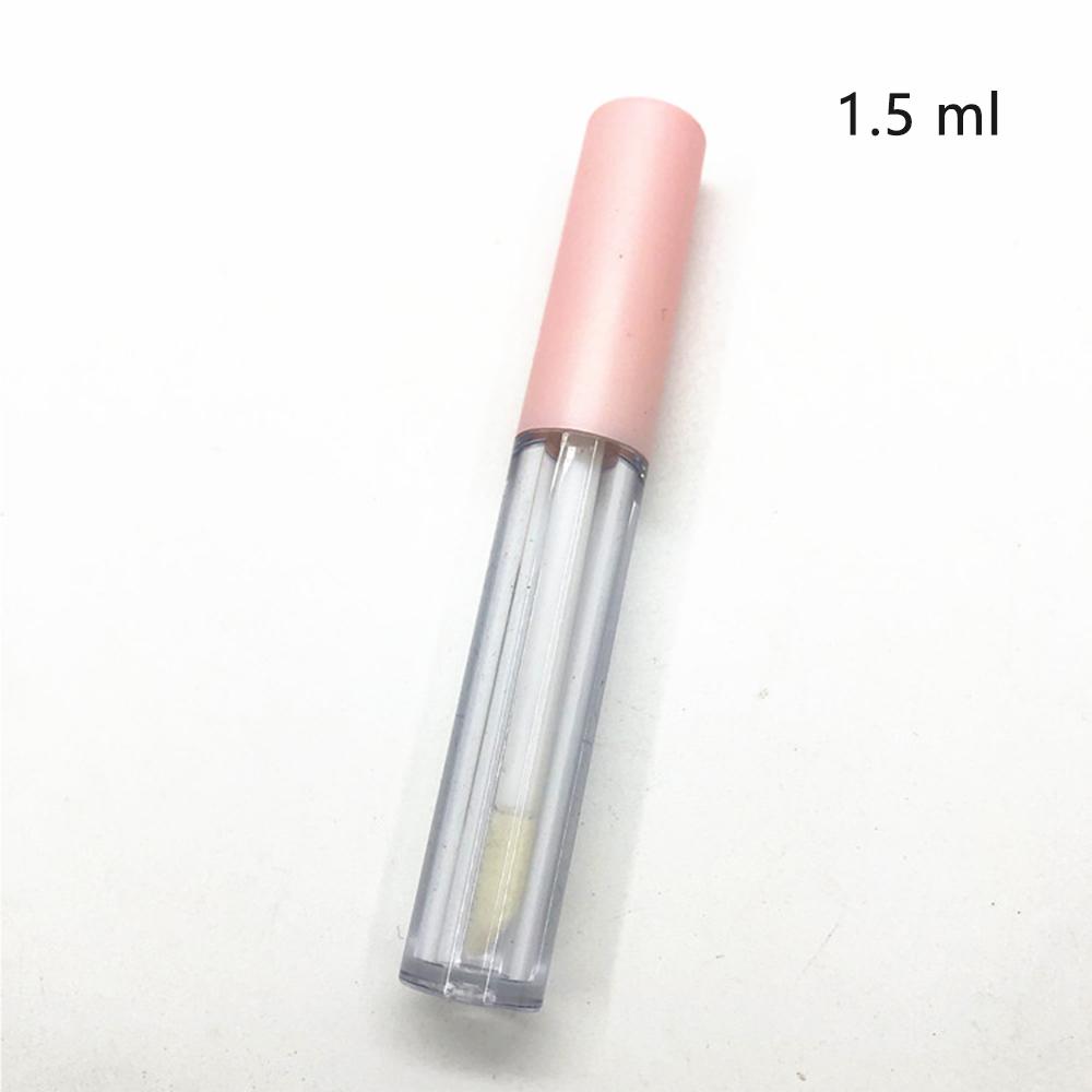Tubo de Brilho Labial 1,5ml 5ml 10ml Vazio Tampa Rosa Tubo de Lipgloss Máscara de Cílios Tubo de Cílios Embalagem de Frasco de Brilho Labial Recipiente de Lipgloss