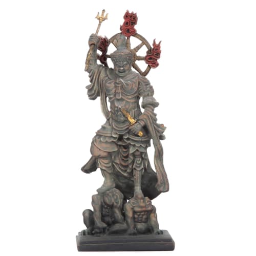 Officially Supervised by Toji Temple: Jikokuten Miniature Buddha Statue [Kukai 3D Mandala (21 figures) Commemorating the 1200th Anniversary of the Fou