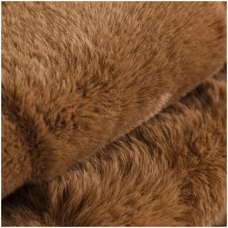 Thicken Plush Sofa Towel Universal Non-slip Sofa Mat Winter Warm Soft L Shaped Sofa Mat Couch Cushion Slipcovers for Living Room