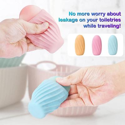 Leak Proof Cover Good Tightness Effective Silicone Portable Travel Toiletries Container Anti-leak Sleeve Bathroom Gadget
