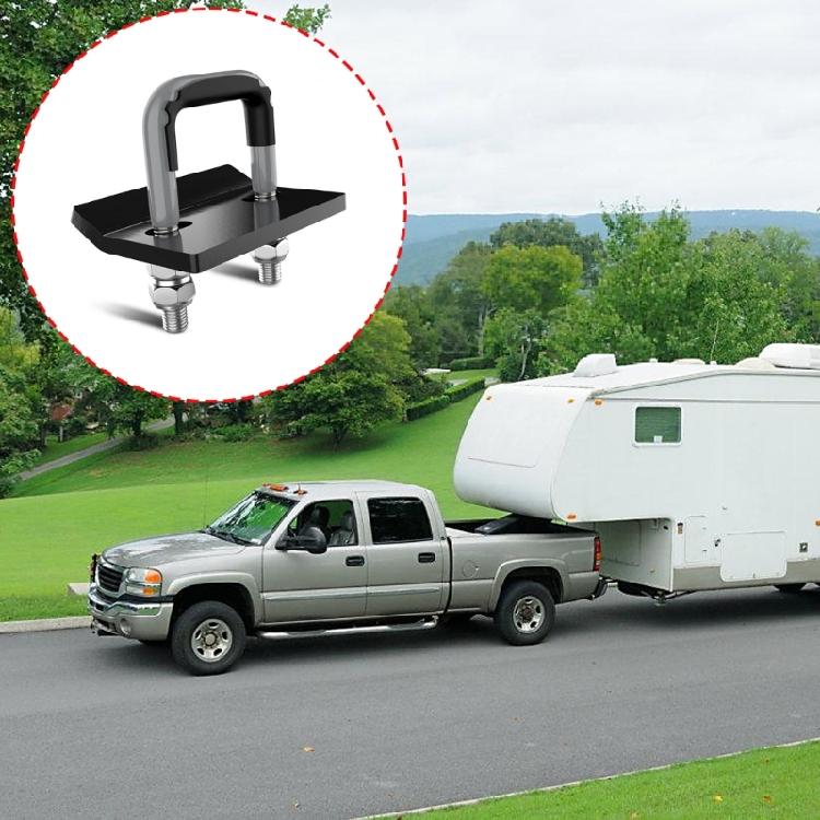 Vibration Resistant Trailer Coupler Lock Quick Release Mechanism Heavy Gauges Steel Construction For Towing Safety