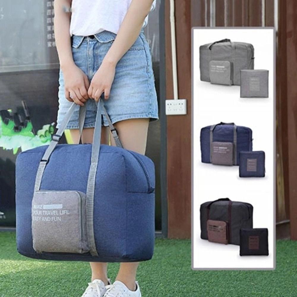 Foldable Travel Duffel Bag Large Capacity Travel Luggage Bag Clothing Organizing Bag  Travel