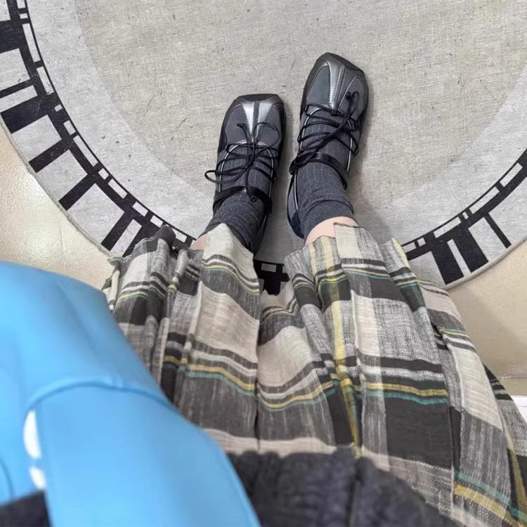 Casual shoes ballet shoes bow Mary Jane women's shoes soft sole shallow mouth retro French new star same style