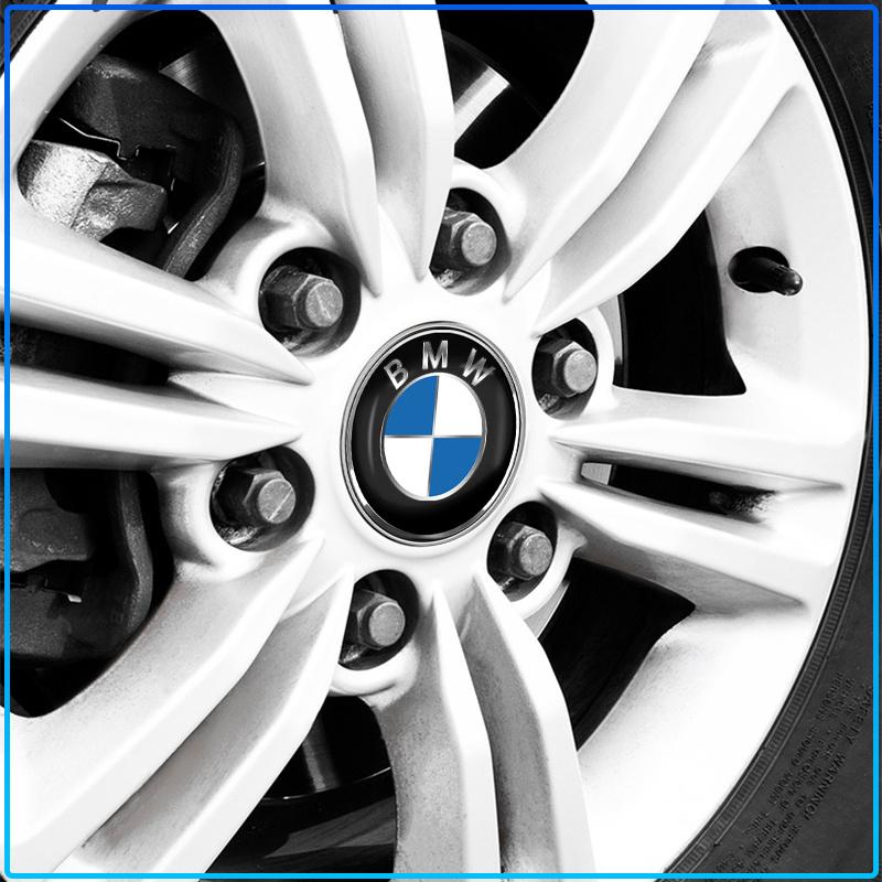 4Pcs 60MM Car Wheel Center Hub Cap Car Accessories For BMW M Performance 1 3 5 7 Series M3 M4 M5 M6 X1 X3 X5 X6 X7 E30 E34 E36 E39 E4