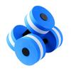 משקולות יד מונעות החלקה בצבע אחיד עמידות במים לאימון במים