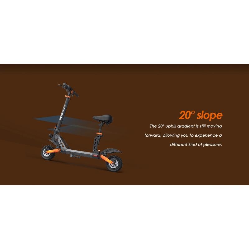 2025 KuKirin G2 PRO Elektrická koloběžka 48V 15.6AH Vysokokapacitní Silniční Elektrická Koloběžka s Velkou Baterií pro Jízdu na Dlouhé Vzdálenosti