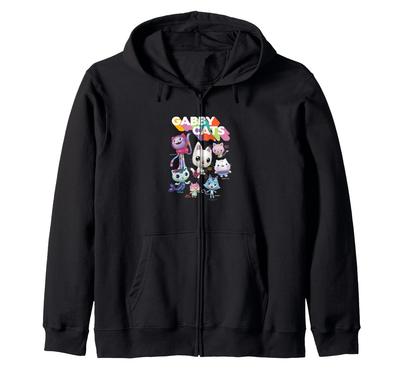 Gabby's Dollhouse Gabby Cats V2 Zip Hoodie