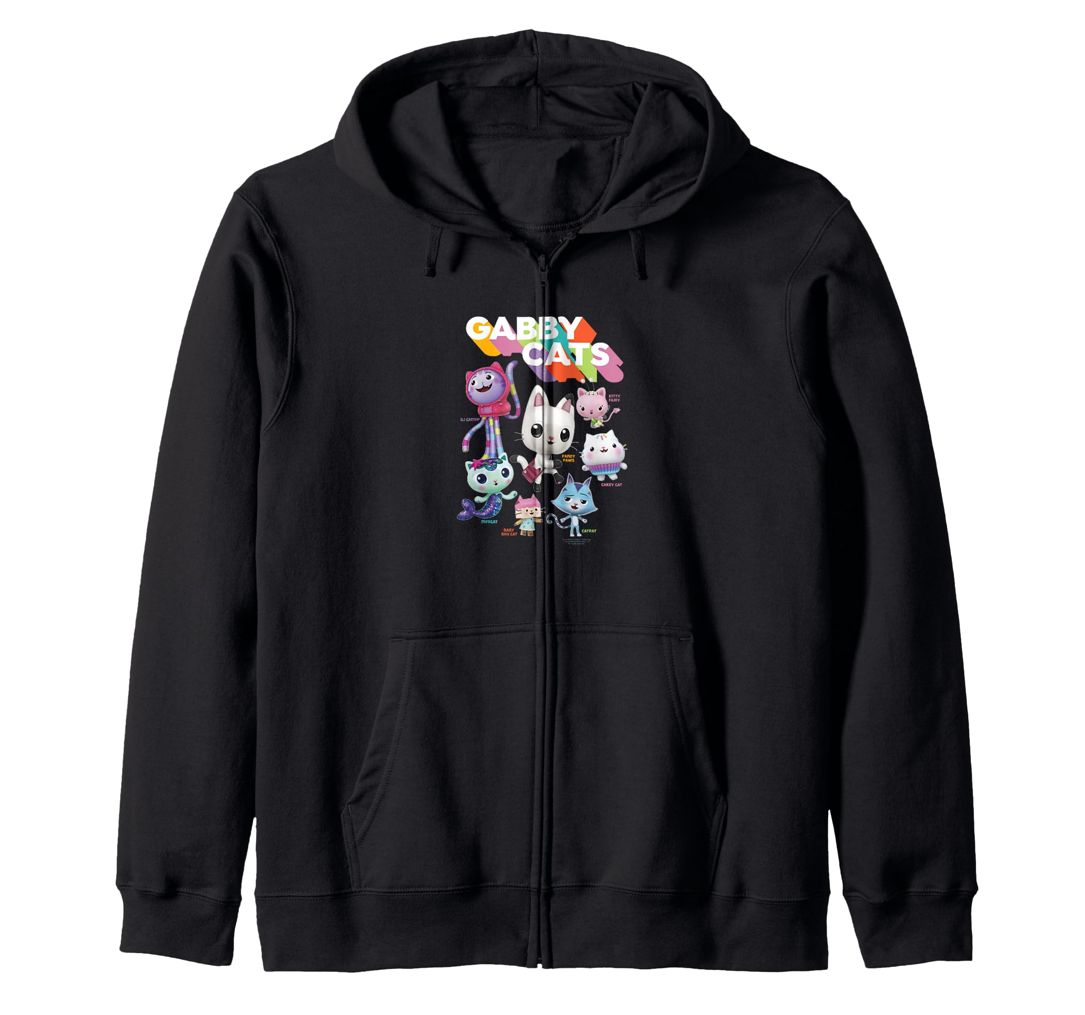 

Gabby s Dollhouse Gabby Cats V2 Zip Hoodie