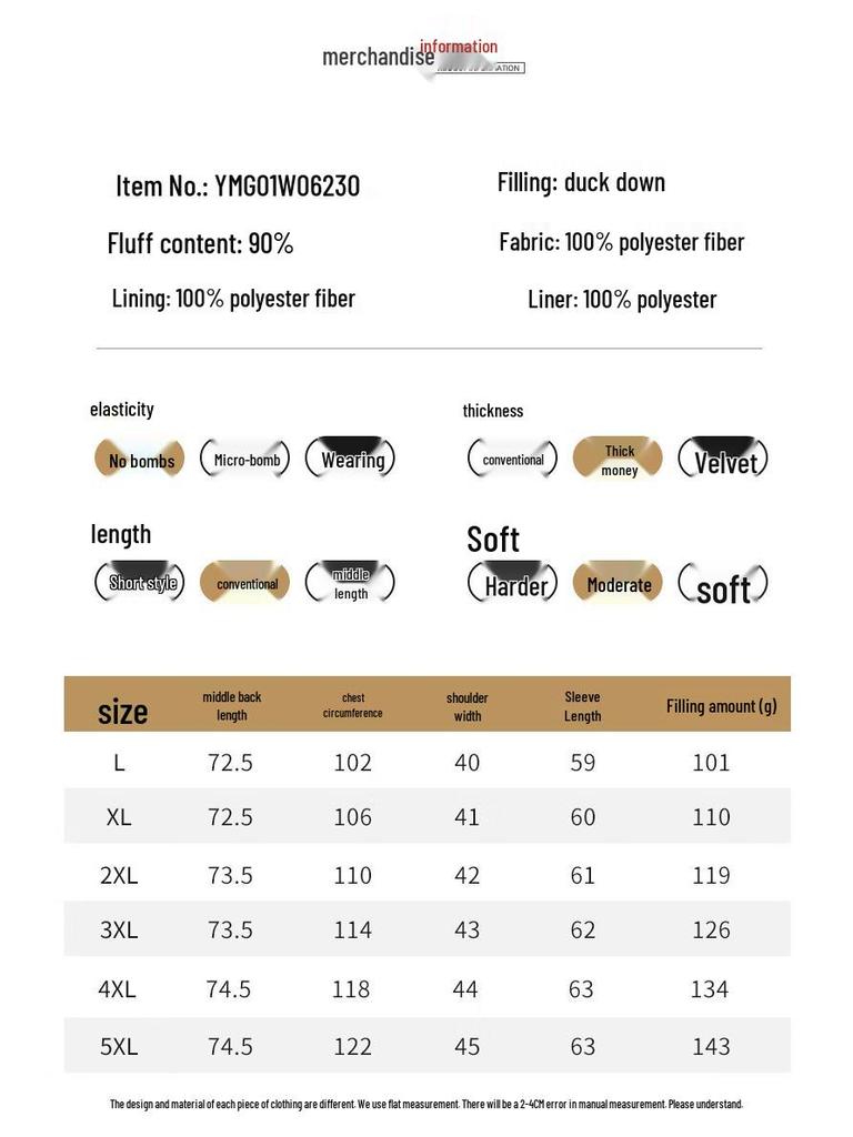 Yalu Damen-Winterdaunenjacke in mittlerer Länge mit Fuchspelzkragen