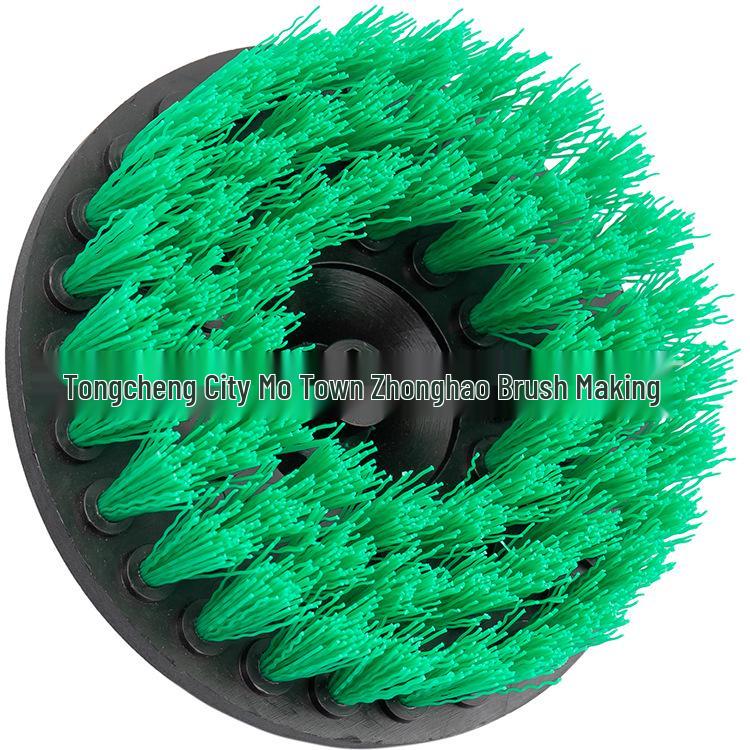 Electric Drill Brush Cleaning Set – 5-Piece Round Brush Kit for Home and Car