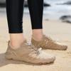 Quick Dry Beach Wading Sneakers Breathable Unisex Aquatic Sports Shoes Non-slip Water Shoes for Surfing Diving Canyoning