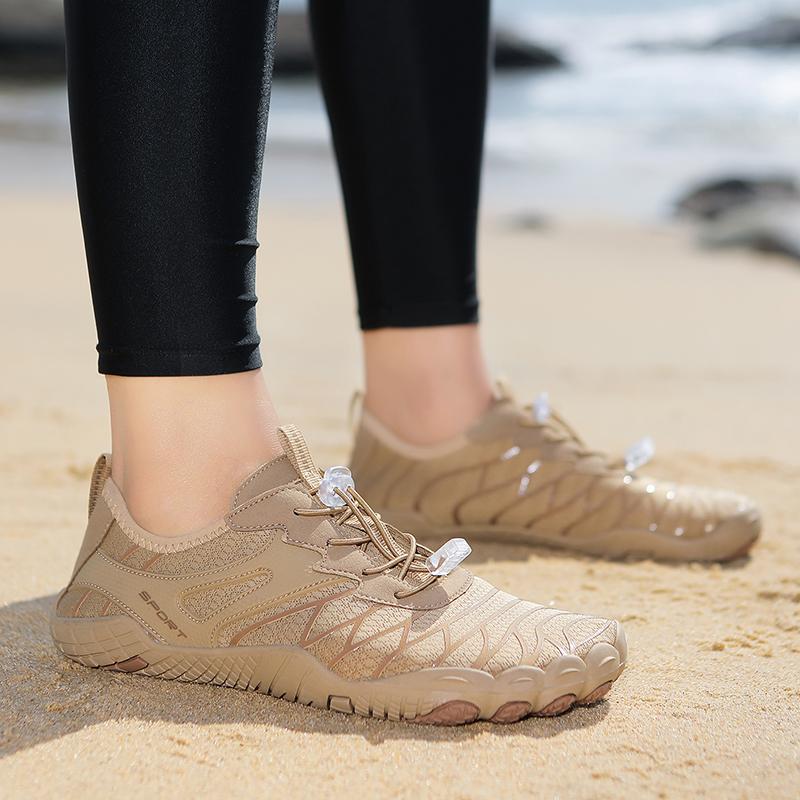Quick Dry Beach Wading Sneakers Breathable Unisex Aquatic Sports Shoes Non-slip Water Shoes for Surfing Diving Canyoning