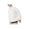 Puma Classics Relaxed Down Jacket Brand Logo Stand Collar Warm Zipper Long Sleeve Down Coat Unisex Jacket Snow-White 631636-80