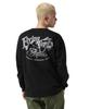 MILITARY MOTIF LONG SLEEVE T-SHIRT(WEB&DEPOT Exclusive) XL Black 783-4930016