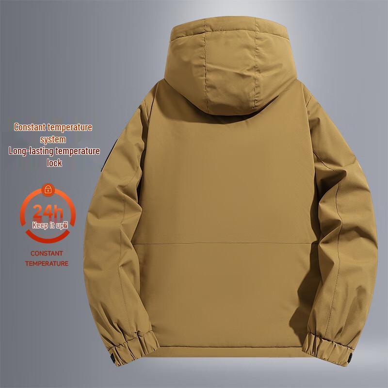 ROMON Men's Graphene Thermal Casual Jacket