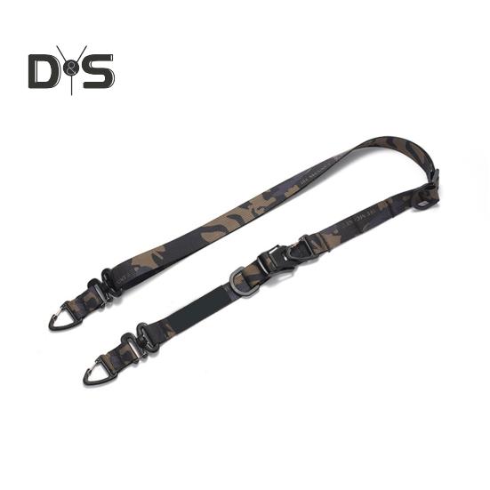 Outdoor Camping Crossbody Bag Strap Adjustable Length Quick Release Extensible Shoulder Strap with Multi-Hanging Ring