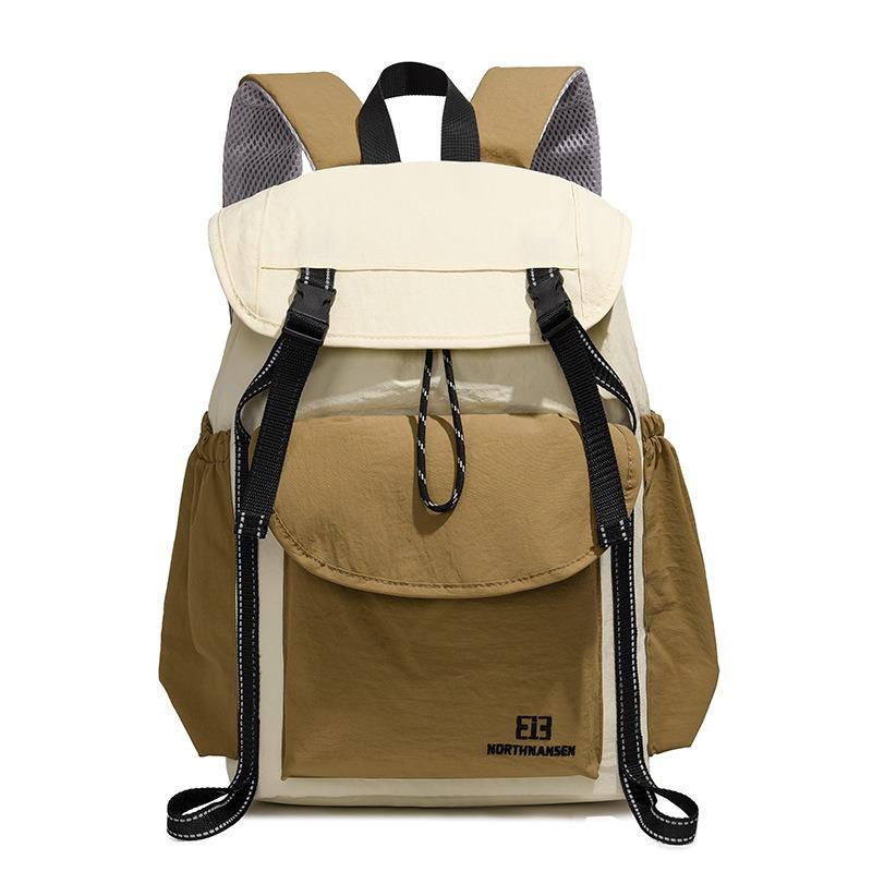 Outdoor large-capacity waterproof middle school student schoolbag new hiking and camping backpack