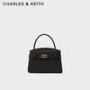 Sac à main Kelly à boucle métallique texturée CHARLES & KEITH