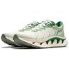 Li Ning Fashion Versatile Trendy Shock Absorbing Wear Resistant Low Top Casual Running Shoes Men Sneakers White Green AZGU005-5
