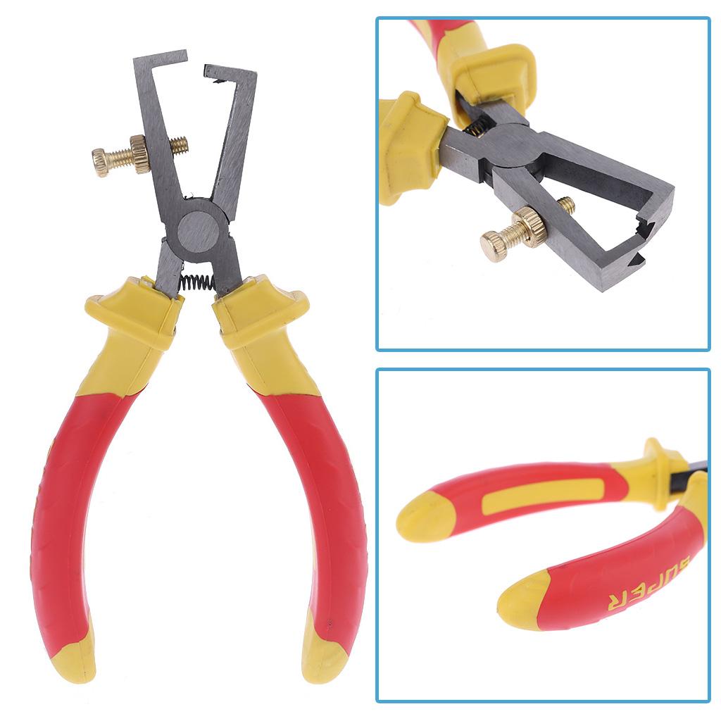 Cable Cutter Wire Stripper Heavy Duty for Aluminum Copper Communication Cables Cutterr Pliers Tool with Insulated Handle