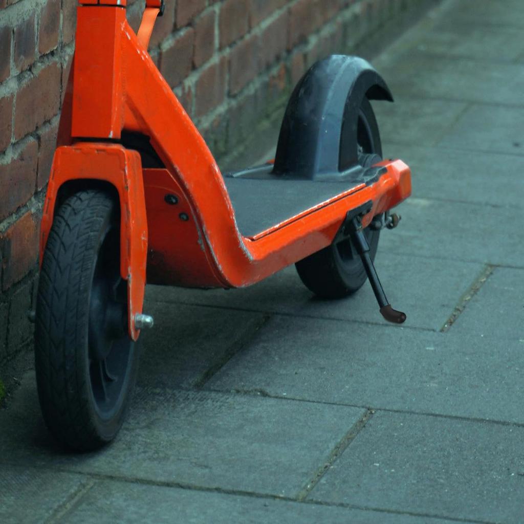 VICASKY Pokrowiec na stojak hulajnogi elektrycznej Zestaw 4 szt. Antypoślizgowy Silikonowy