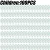 100-20Pc Adhesive Ear Pad Anti-Wear Foot Patch Heel Patch Waterproof Baby Adult Bath Ear Protector for Bathroom Swimming Sticker