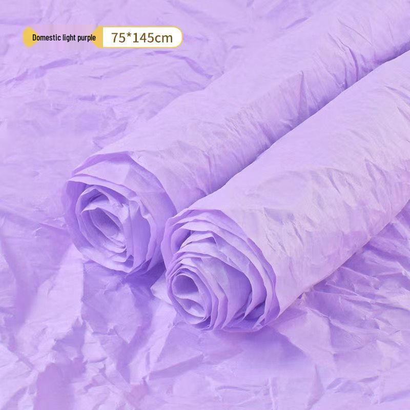 1.2m Wedding Hand-Rubbed Butterfly Pleated Crepe Paper Sheets for Floral Art