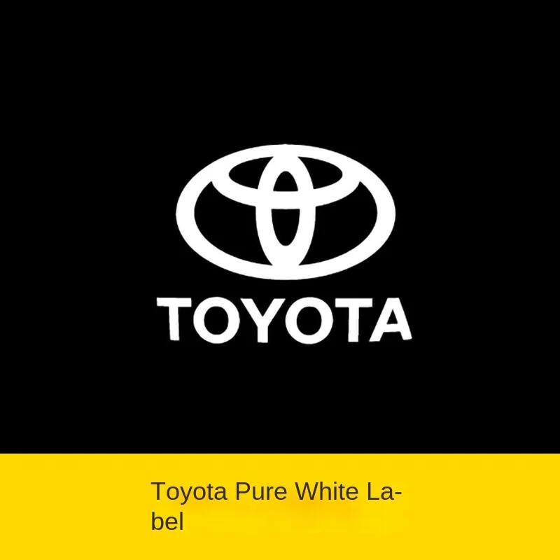 Car Door LED HD Welcome Courtesy Shadow Projector Lamp Logo Light For Toyota 12V 4-wheel N280 Highlander Kluge Car Accessories