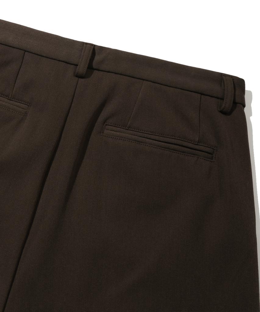 TRILLION Essential Semi-Wide Slacks (Brown)